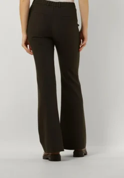 groene janice flared broek flared broek dames tyrone