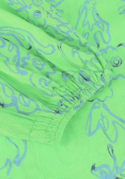 groene jansen amsterdam blouses leonie blouse wp 199 3/4 puffed sleeve