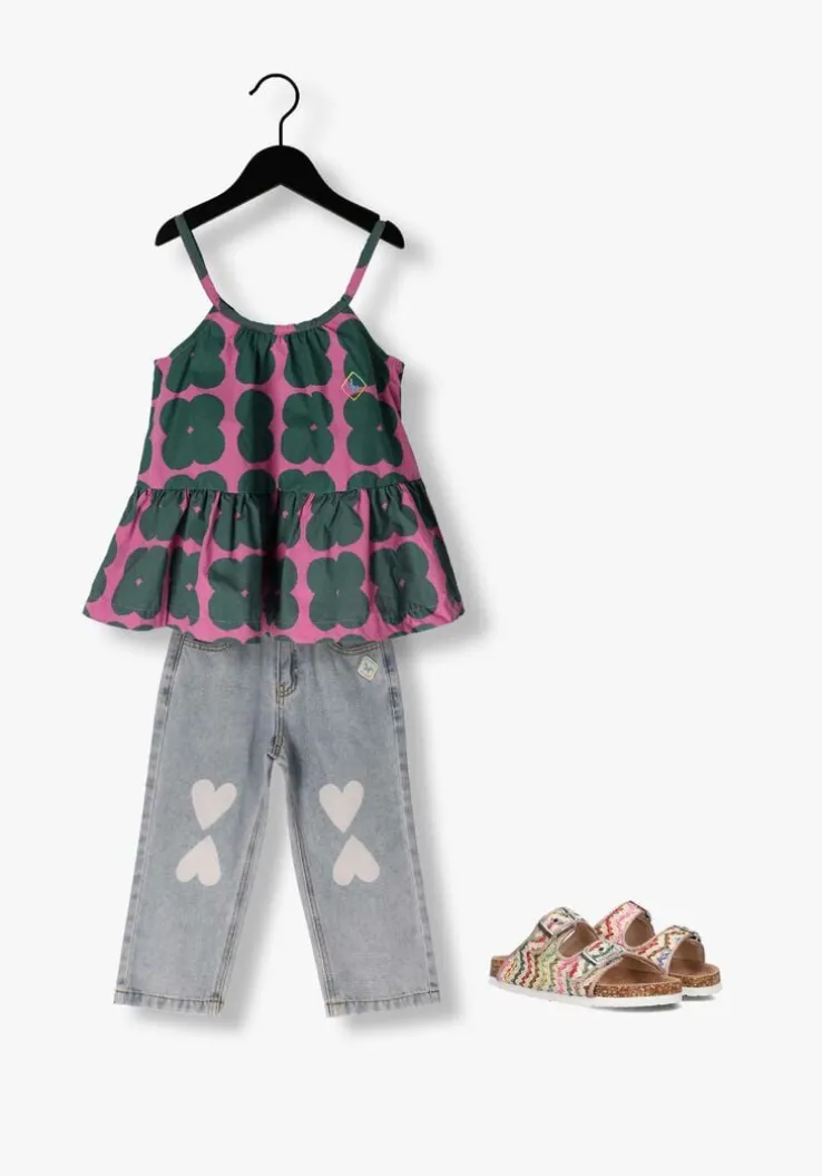 groene jelly mallow blouses clover sleeveless blouse