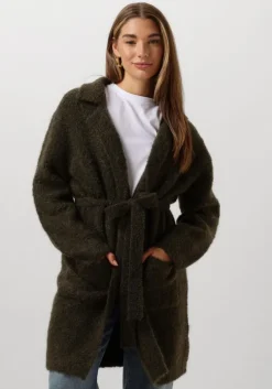 groene knit-ted vest onna