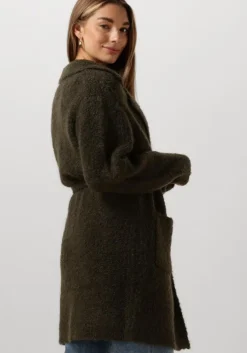 groene knit-ted vest onna