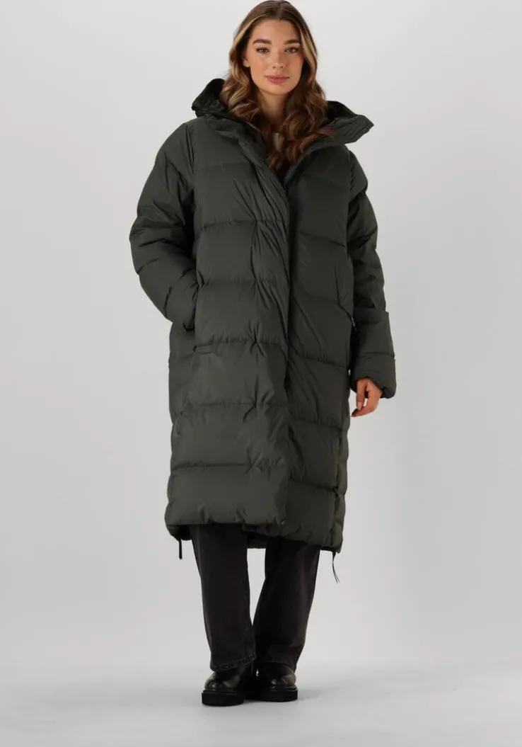 groene krakatau gewatteerde jas qw503