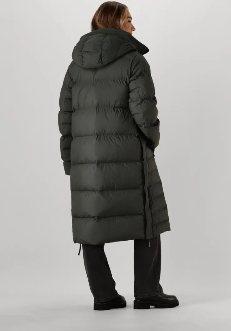 groene krakatau gewatteerde jas qw503