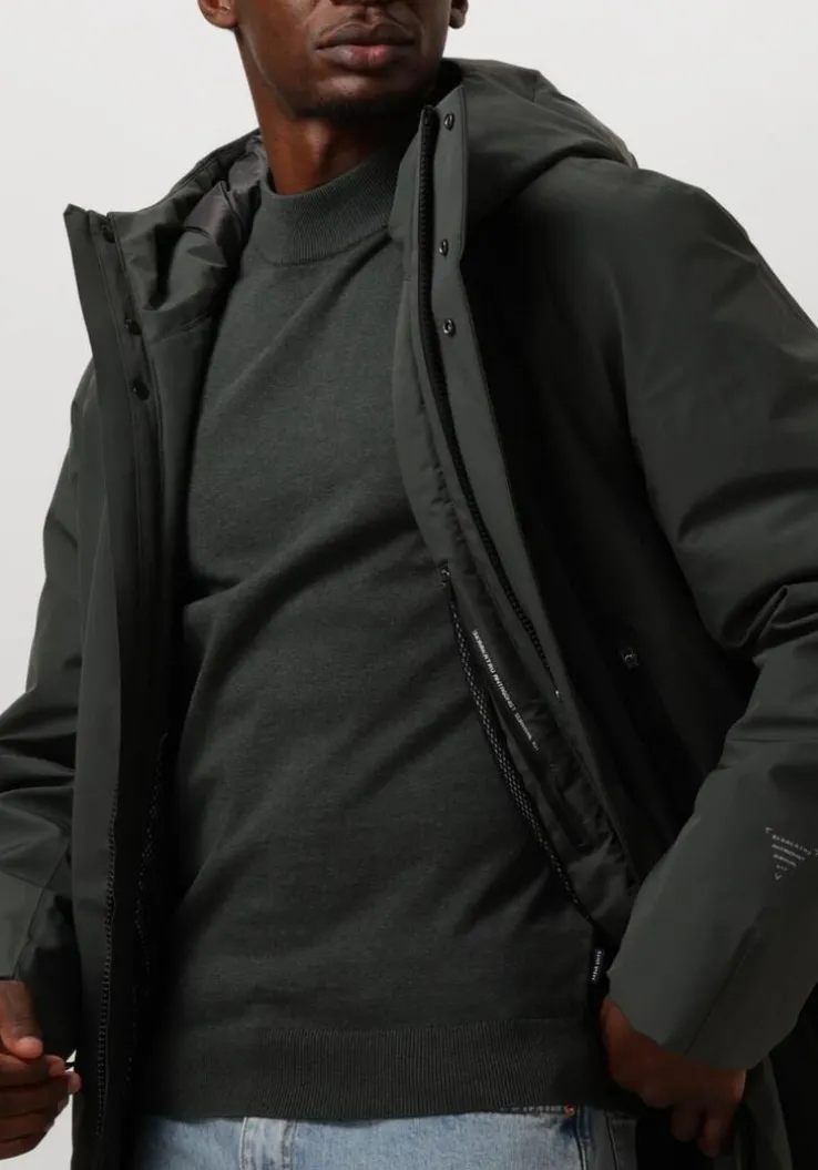 groene krakatau parka's qm483