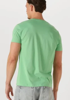 groene lacoste t-shirt 1tht1 mens tee-shirt 12