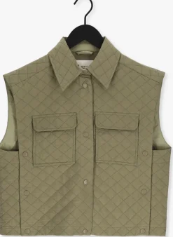 groene levete room gilet sarah 1 shirt