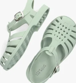 groene lexie and the moon platte sandalen water sandal