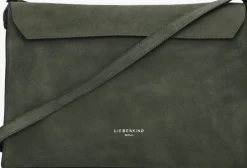 groene liebeskind schoudertas lora suede schoulderbag m