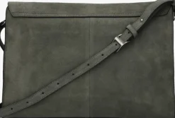 groene liebeskind schoudertas lora suede schoulderbag m