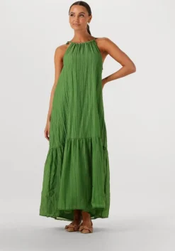 groene liu jo maxi jurk 3.0 abito ts.nav