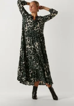 groene lollys laundry maxi jurk nee dress
