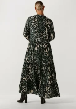 groene lollys laundry maxi jurk nee dress