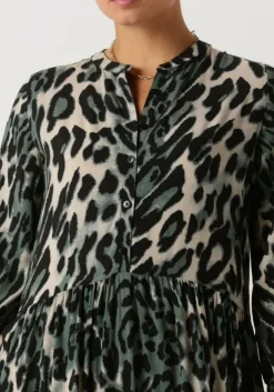 groene lollys laundry maxi jurk nee dress