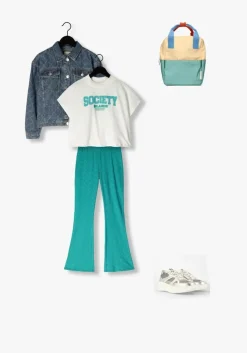 groene looxs 10sixteen flared broek 2511-5606