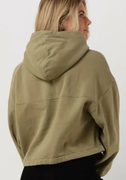 groene lune active trui nomi drawstring hoodie