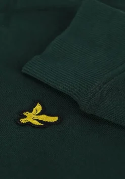 groene lyle & scott trui crew neck sweatshirt