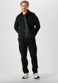 groene lyle & scott trui cotton merino crew neck jumper