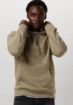 groene lyle & scott truien/vesten pullover hoodie