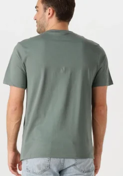 groene lyle & scott t-shirt plain t-shirt