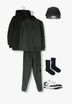 groene malelions cargobroeken cargo sweatpants