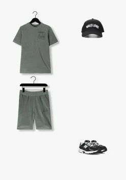 groene malelions korte broek towelling shorts