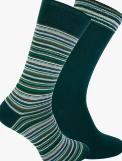 groene marcmarcs sokken dion cotton 2-pack