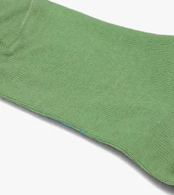 groene melton sokken wide stripes socks