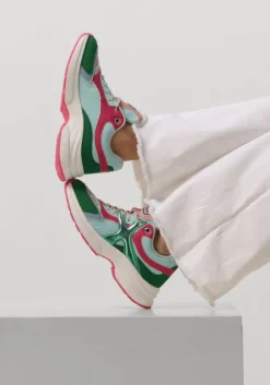 groene mexx lage sneakers loyce