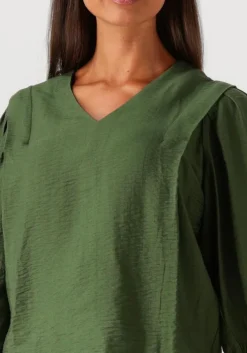 groene minus blouses seria v-neck blouse