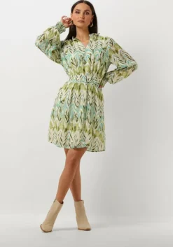 groene minus mini jurk valmia short dress