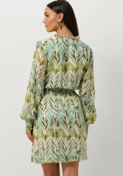 groene minus mini jurk valmia short dress