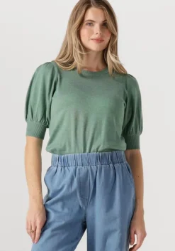 groene minus top liva knit tee