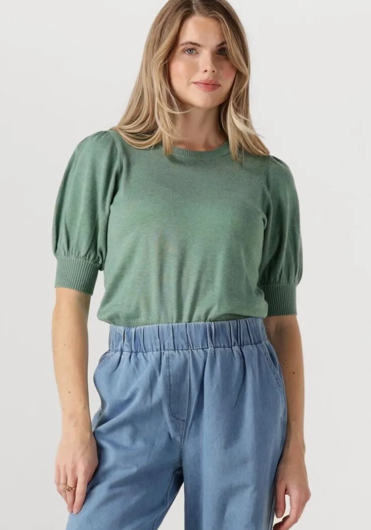groene minus top liva knit tee