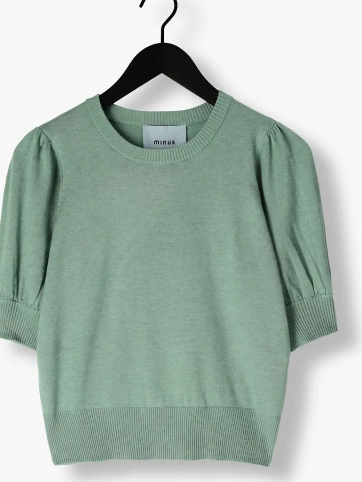 groene minus top liva knit tee