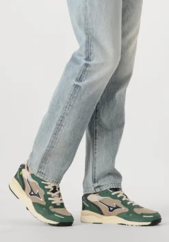 groene mizuno lage sneakers sky medal beta