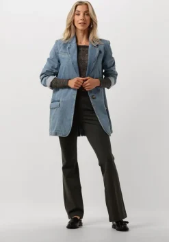 groene modström flared broek tanny flare pants