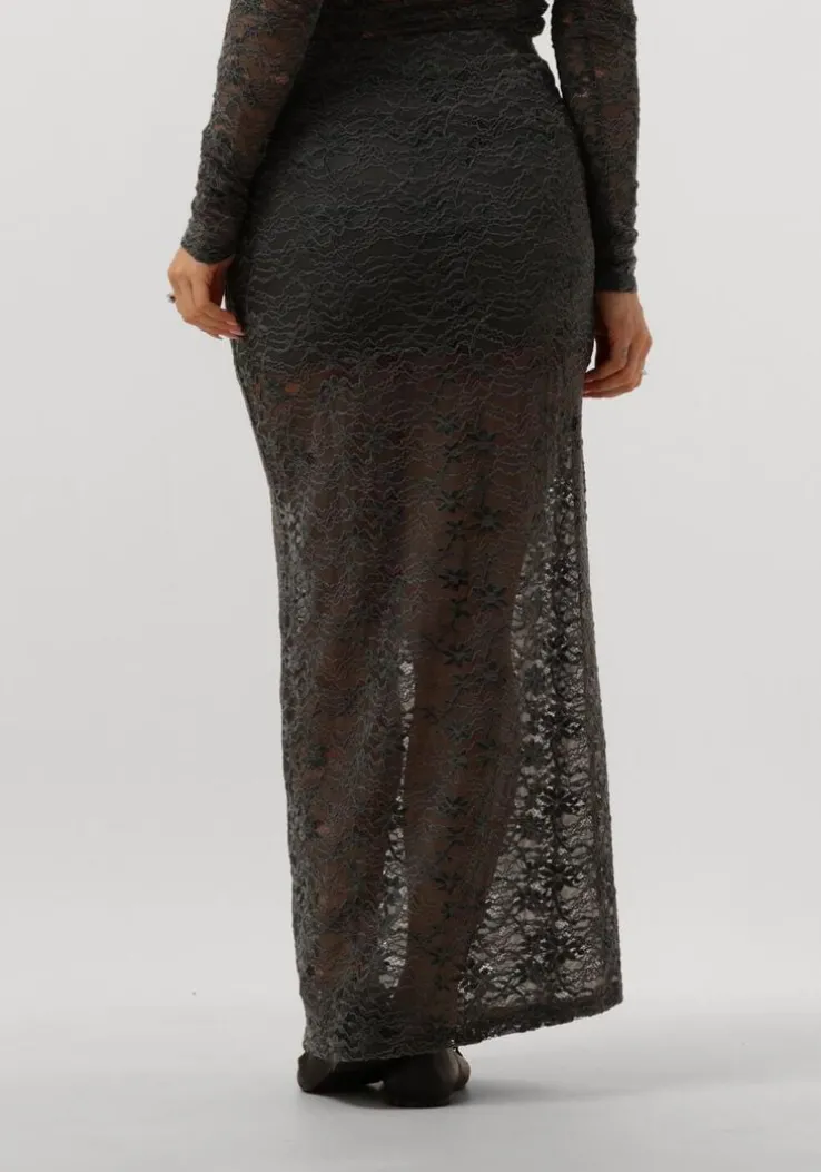 groene modström maxirok tildemd skirt