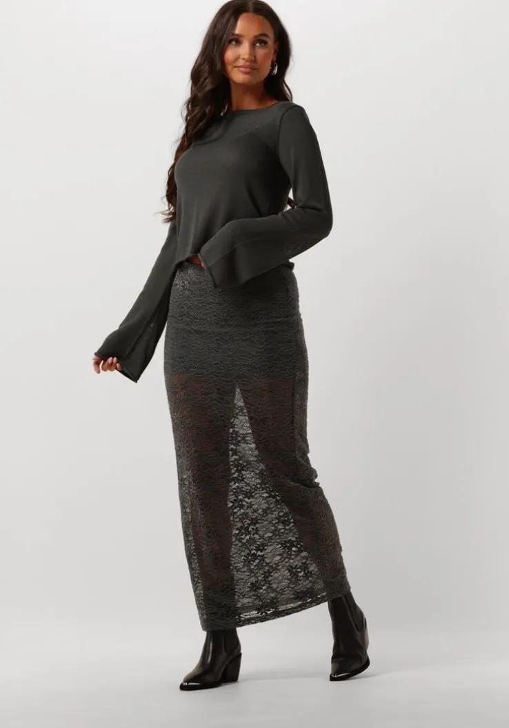 groene modström maxirok tildemd skirt