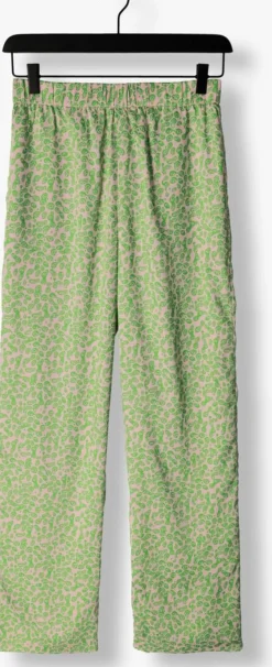 groene modström pantalon clarke print pants