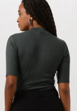 groene modström top krown t-shirt