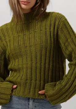 groene modström trui felipemd short t-neck