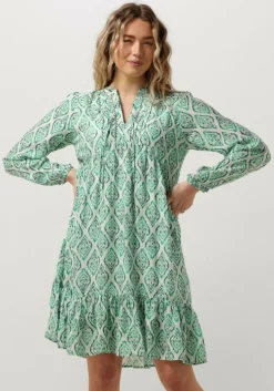 groene moliin mini jurk lillian