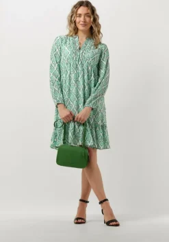groene moliin mini jurk lillian