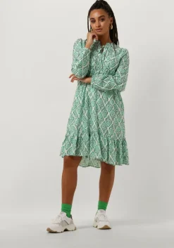 groene moliin mini jurk lillian