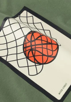 groene moodstreet t-shirt t-shirt lewis b-ball slam dunk