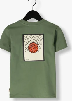 groene moodstreet t-shirt t-shirt lewis b-ball slam dunk