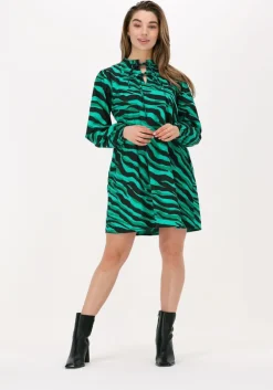 groene moves mini jurk lusi 2506