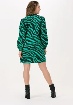 groene moves mini jurk lusi 2506