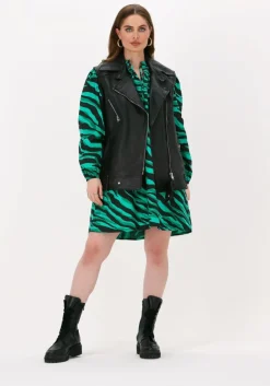 groene moves mini jurk lusi 2506