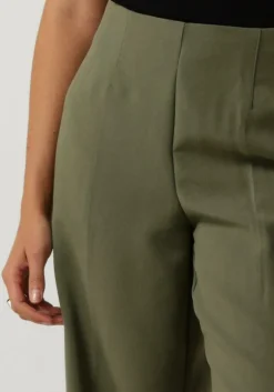 groene msch copenhagen wijde broek mschbarbine hw pants